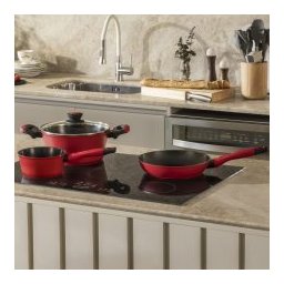 Panela Antiaderente 16 Cm Everyday Vermelho Oxford 138736 - 6