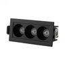 Spot Embutir Led Retangular Mini Focco 6w 12° Bivolt 9.5x4.6x5.2cm 2700k Preto - Gaya Led Gaya8284 - 1