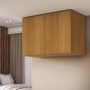 Ver imagem 1 de Armário Aéreo Organizador Multiuso MDF 2 Portas Altezza