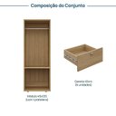 Ver imagem 3 de Gaveteiro Modular 45x120 6 Gavetas Frame CabeCasa MadeiraOriginals