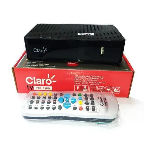 Receptor Claro TV Pre Pago Recarga 100% Digital - 2