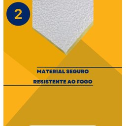 Forro Lã de Vidro Isover Boreal Branco 1250 X 625 X 15mm com 24 Peças - 7