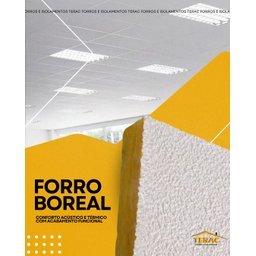 Forro Lã de Vidro Isover Boreal Branco 1250 X 625 X 15mm com 24 Peças - 1