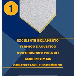 Forro Lã de Vidro Isover Boreal Branco 1250 X 625 X 15mm com 24 Peças - 5
