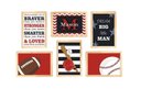Ver imagem 1 de Kit Quadro Esporte Infantil Decorativo Quarto Criança Bebê