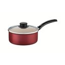 Ver imagem 1 de Panela Turim Vermelha Revestimento Interno e Externo Antiaderente Starflon Max Ø18cm