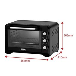 Forno Elétrico Arno Airfry 6 em 1 40Litrs FOR4 127V - 4