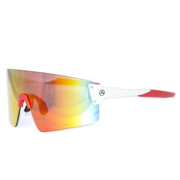Óculos Ciclismo Absolute Prime Ex Branco/Vermelho