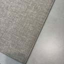 Ver imagem 6 de Tapete Retangular Trellas Grécia Linha Linho Cinza 71% Algodão 29% Poliéster Base Antiderrapante Res