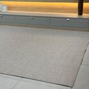 Ver imagem 3 de Tapete Retangular Trellas Grécia Linha Linho Cinza 71% Algodão 29% Poliéster Base Antiderrapante Res