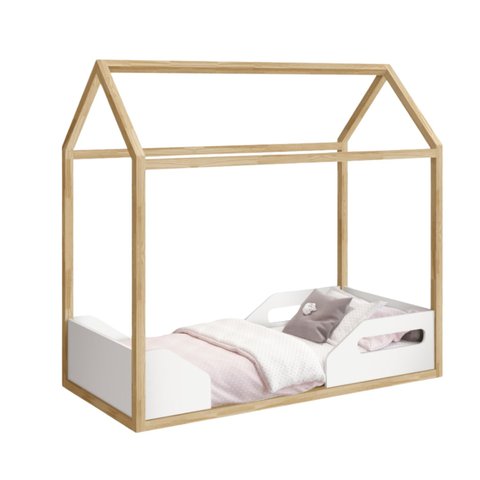 Mini Cama Montessoriana Zoe:branca