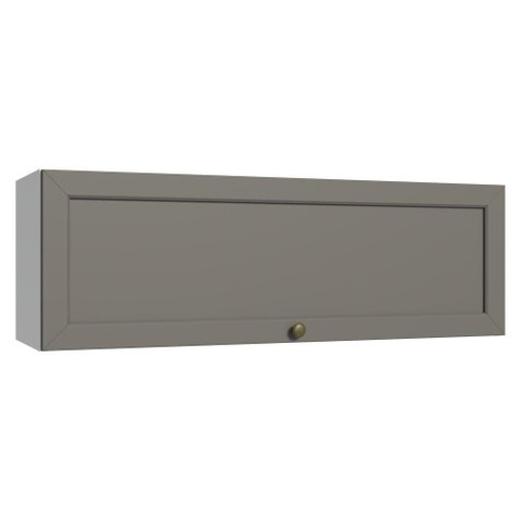 Armário Aéreo 100 Cm 1 Porta Basculante Branco/cinza Vik Madesa
