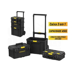 CAIXA DE FERRAMENTAS 3 EM 1 QUICK-LINK - STST83319-1