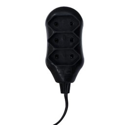 Régua Extensão Elétrica New POP 3 Tomadas 2p 10A 10 Metros Cabo Paralelo Bivolt 127V e 250V - Preto  - 2