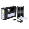 Kit Energia Solar Com 1 Placa 3 Lâmpadas Bateria Carregador - 1