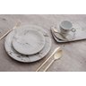 Aparelho De Jantar 30 Peças Mármore Cinza Schmidt - 6
