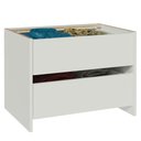 Ver imagem 3 de Kit 2 Gavetas Brancas para Guarda-Roupa Denver, Mônaco e Lyon Cor:Branco