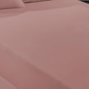 Ver imagem 2 de Lençol Avulso com Elástico Liso King Vivaldi Rosa Camafeu - Sulbrasil