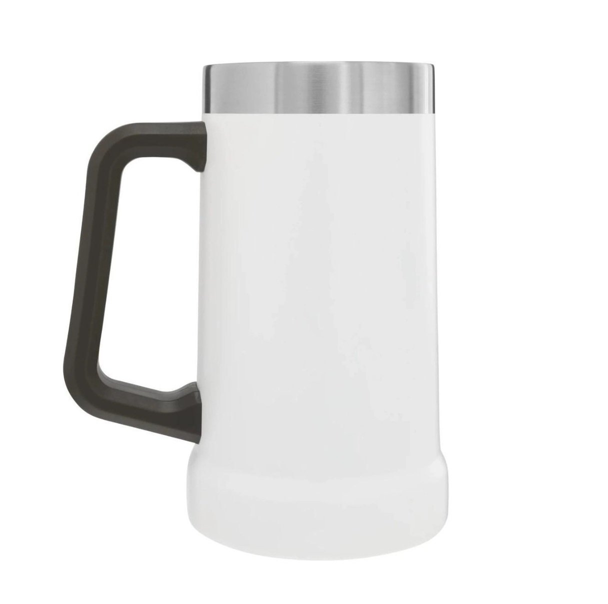 Kit Copo 473ml e Caneca 709ml Stanley Cerveja Térmicos Inox Cor:Branco - 5