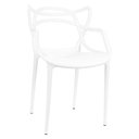 Ver imagem 1 de Cadeira de Jantar Allegra Super Resistente e Empilhável Garden Life Branca