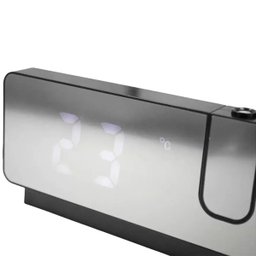 Relogio Multifuncional Projetor de Horas Despertador Alarme - 4