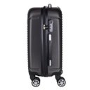 Ver imagem 3 de Conjunto de Malas de Viagem em Abs Yins 21072 Rodas Duplas e Cadeado Integrado 2 Peças Pp/P - Cinza
