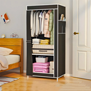 Ver imagem 2 de Guarda Roupa Closet Dobrável Organizador com Capa de Tecido