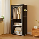 Ver imagem 5 de Guarda Roupa Closet Dobrável Organizador com Capa de Tecido