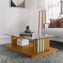 Ver imagem 1 de Mesa de Centro Frizz Ambiente Cumaru Opala - Madetec