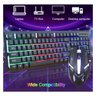 Kit Teclado e Mouse Gamer Rgb Led Usb com Fio Cmk-188 Jogos - 2