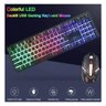 Kit Teclado e Mouse Gamer Rgb Led Usb com Fio Cmk-188 Jogos - 3