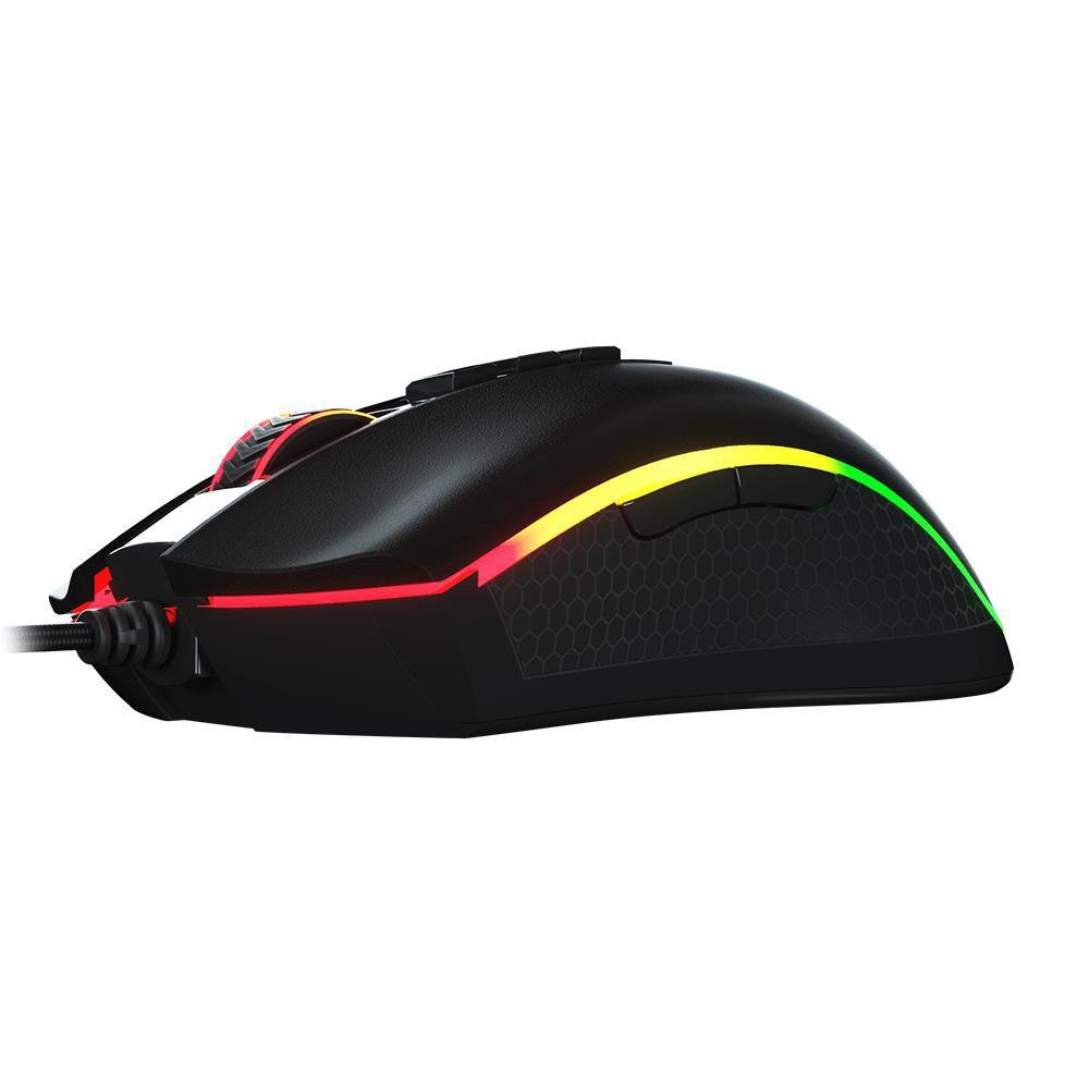 Mouse Gamer Redragon King Cobra Fps Rgb Preto 24.000dpi - 2