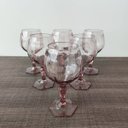 Ver imagem 4 de Conjunto 6 Taça para Água Suco 350ml Plástico Uz Tango Transparente Rosa
