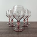 Ver imagem 5 de Conjunto 6 Taça para Água Suco 350ml Plástico Uz Tango Transparente Rosa