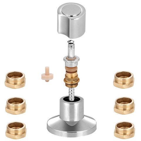 Kit Reparo Salva Registro Pressão Chuveiro 7X1 Universal C40