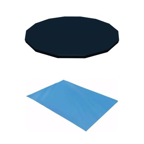 Kit com Capa 305 cm Estrutural e Forro Bestway
