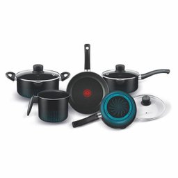 Jogo de Panelas Rochedo Smart 5 Peças Preto - 1