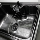 Ver mais imagens de Cuba Cozinha Gourmet Única Aço Inox Preto com Acessórios