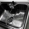 Cuba Cozinha Gourmet Única Aço Inox Preto com Acessórios - 8