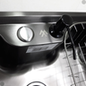 Cuba Cozinha Gourmet Única Aço Inox Preto com Acessórios - 9