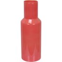 Ver imagem 1 de Vaso Decorativo Enfeite Casa Garrafa Home&Co Vidro 26x9x9cm Laranja
