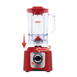 Liquidificador Arno Power Max 1400 Limpa Fácil Ln56 Vermelho 110v - 6