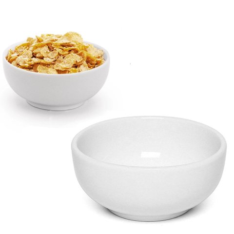 8 Tigela de Porcelana Premium 400ml Mexicana Bowl Cumbuca