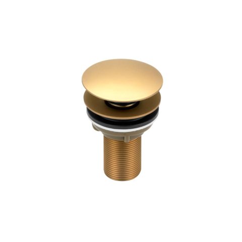 Valvula de Lavatório Click 1601 Dourado Fosco Perflex