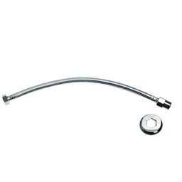 Ligação Flexível Malha de Aço 60cm Cromado - Deca - 1