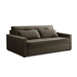 Sofá Cama Retrátil 2 Lugares 162cm Cancún Tecido Veludo Isofa - 6
