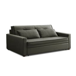 Sofá Cama Retrátil 2 Lugares 162cm Cancún Tecido Veludo Isofa - 8