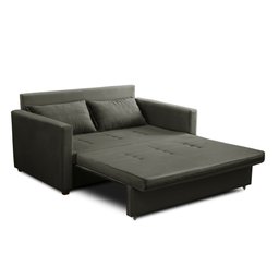Sofá Cama Retrátil 2 Lugares 162cm Cancún Tecido Veludo Isofa - 7