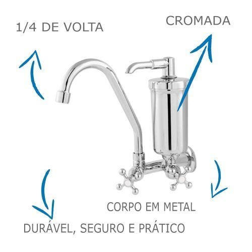 Torneira De Bica Móvel Com Filtro C52 2168-15 - Ruff - 2
