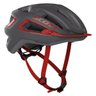 CAPACETE CICLISTA SCOTT ARX 2021 CINZA/VERMELHO - TAM M - 1